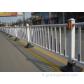 Balustrades de trafic municipal en acier en zinc